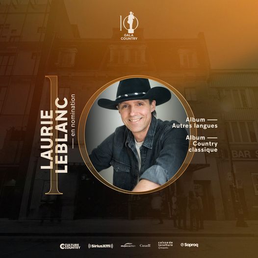 Deux nominations pour l’album “Long Weekend” de Laurie LeBlanc au 10e Gala Country Canadien