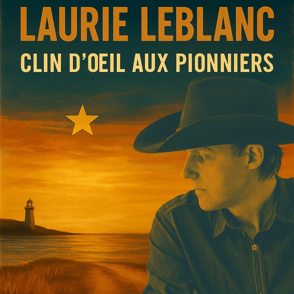 Laurie LeBlanc rend hommage aux pionniers du country acadien avec un nouvel extrait de son 9e album De hier à demain